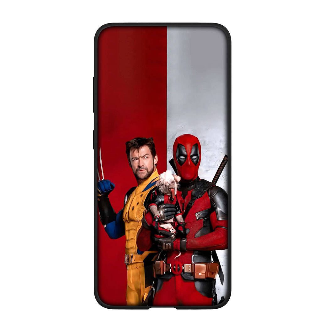 Phone Case for iPhone 17 16 15 Plus 16E Huawei P30 P20 Lite Y9 Redmi Note 14 12 11 13 Pro Max OPPO A60 A80 A40 A18 A38 Comics Wolverine Deadpool Cover