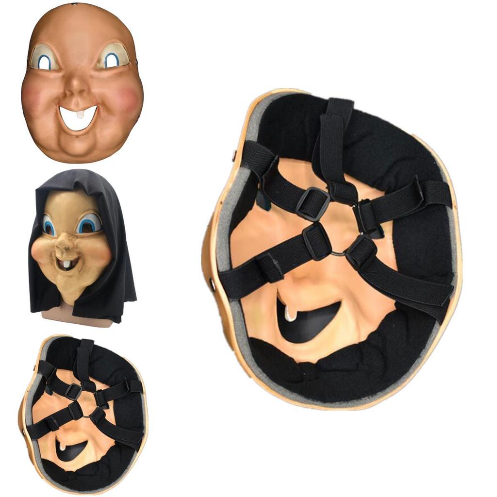 Happy Death Day Resinmask Skrämmande Och Söt Halloweenrekvisita För Festivaler Och Fester