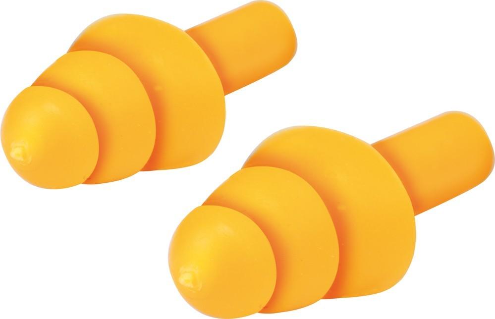 Earplugs, Silicone, SNR 22 dB, 5 Pairs. YT-7455 YATO