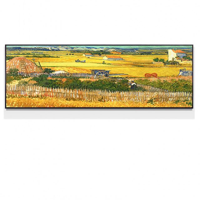 Impressionist Van Gogh Artworks Canvas Oil Paintings Abstract Wheat Field Almond Blossom Starry Night Poster Home Decor No Frame No Frame