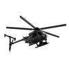 XMBRICDIYY MH-6 Little Bird Helicopter Model Kit, 595 Piece Military Airplane Building Block Assembly MOC Set, MOC-88275