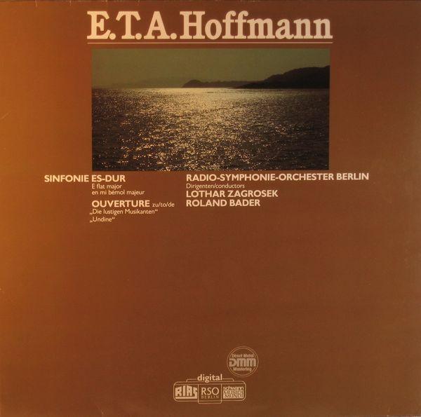 LP Record E.T.A. HOFFMANN , RADIO-SYMPHONIE-O - Sinfonie Es-Dur / Ouvertüren 420976 Schwann Musica  1985 Germany Classical Used