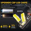 2pcs Car LED Headlight Bulb 9005 HB3 9006 HB4 Hi/Lo Beams 15000LM 100W 6000K for Toyota Avalon 2013-2017 Auto Headlamp Light 12V