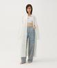 Meuameu Origami Slit Long Shirt