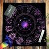 Square Flannelette Tarots Cloth Board Game Pad Astrological Pad Table Cover