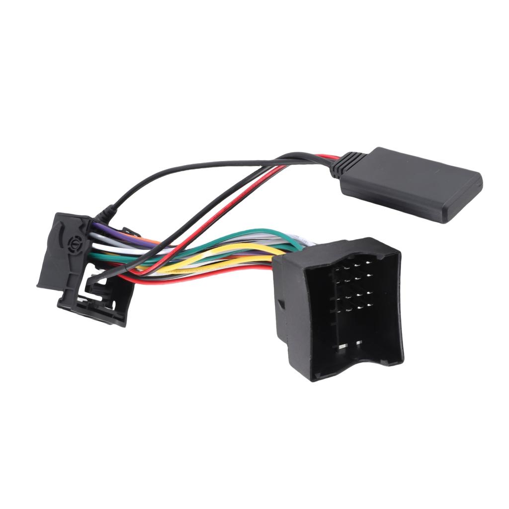 59.1in Bluetooth 5.0 AUX Cable Audio Adapter with Microphone Fit for E60 E63 E64 E65 E66 E87