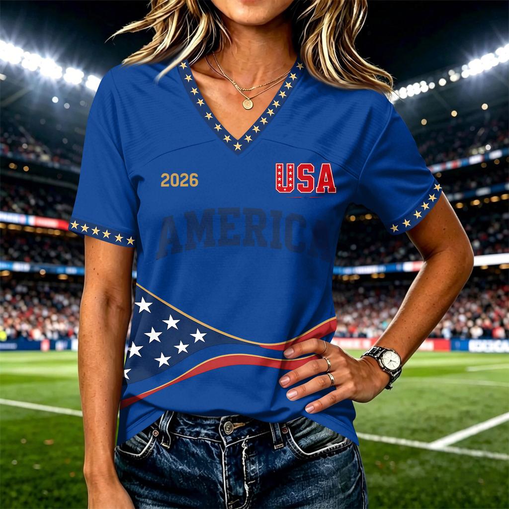 Women's Fashion Casual Letter Print Short Sleeve T-Shirt Top for Everyday Wear