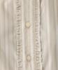Afternoon Tea Living JM95 Bancel Cool Striped Frill Blouse in Beige