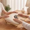 U-Shaped Nail Hand Rest Ergonomic with Metal Frame Manicure