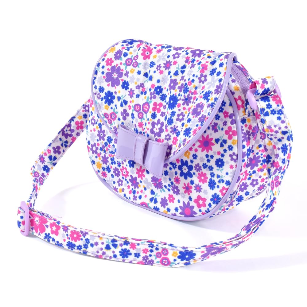 COLORFUL CANDY STYLE Pochette PET Flower pattern airy shower (lavender)