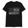 Mustang GT 5.0 Foxbody Fox Body American Icon Short-Sleeve Unisex 100% Cotton T-shirt Mens Tees Top