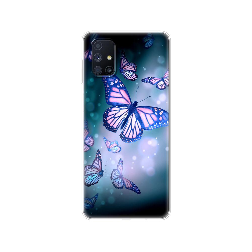 For Samsung M51 Case 6.7" Tpu Soft Silicon Back Phone Cover For Samsung Galaxy M51 GalaxyM51 M 51 M515f Case Funda Coque