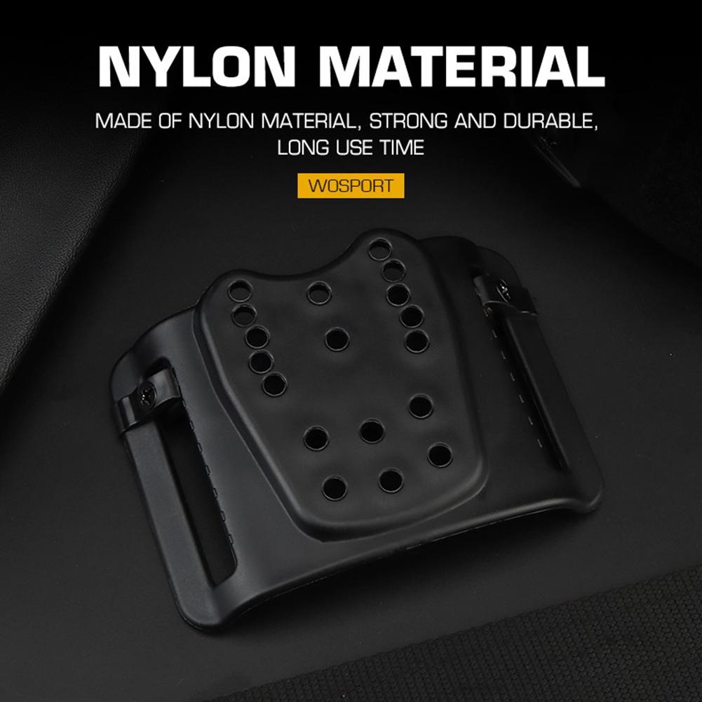 Nylon Multi-holes Waist Belt Holster Adapter Wear Resistant Adjustable Universal Wait Belt Quick Pull Adapter Accessories