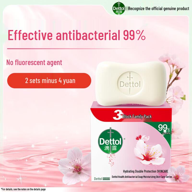 Dettol Moisturizing & Antibacterial Soap