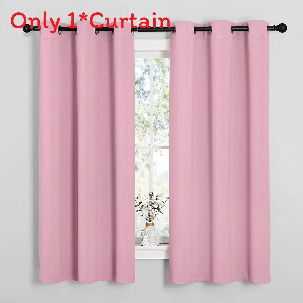 Modern Minimalist Polyester Blackout Curtains For Bedroom And Living Room With High Light Blocking For Home Decor