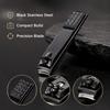 Deluxe Manicure and Pedicure Tools Stainless Steel Professional Nail Clippers Portable Compact and Durable for Travel Use