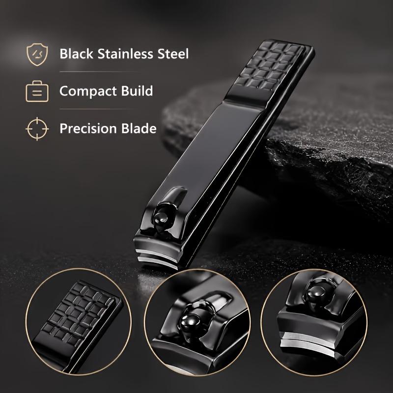 Deluxe Manicure and Pedicure Tools Stainless Steel Professional Nail Clippers Portable Compact and Durable for Travel Use