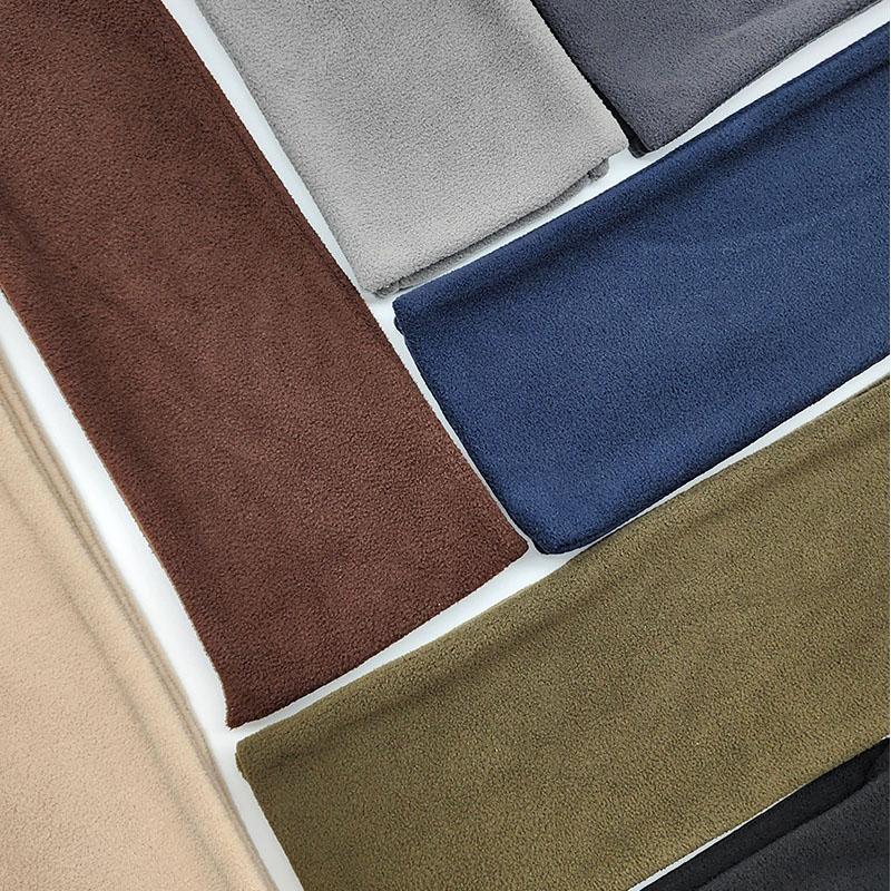 Simple Classic Men Women Fleece Short Scarf Fall Winter Neck Warmer Solid Muffler Male Thermal Classic Cold-proof Scarf Female