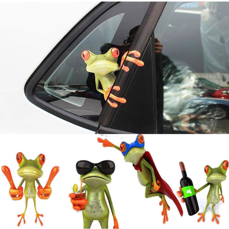 Universal Motorcycle Sticker Scratch Sticker Fuel Tank Sticker Motorbike Waterproof Frog Decoration Sticker Decal Accessories