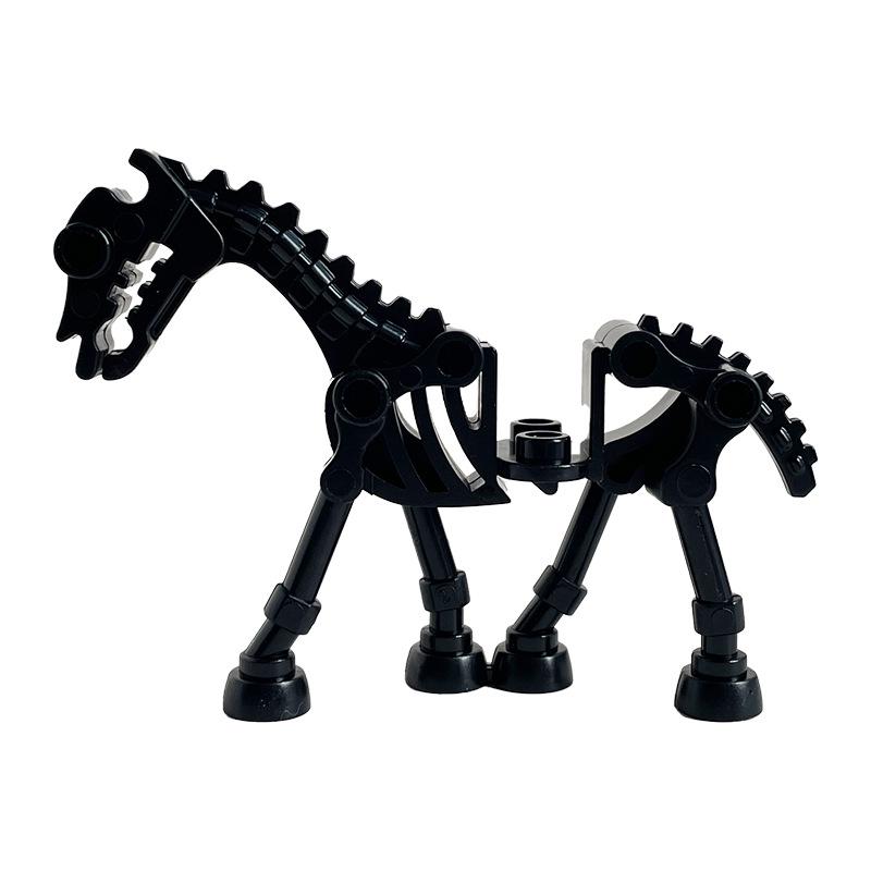 Ninja Skull Skeleton Soldier Building Blocks with Weapons