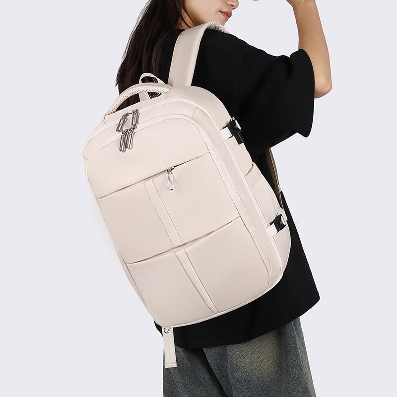 Unisex Large-Capacity Travel Backpack with Dry/Wet Separation for Laptops