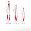 Silicone Food Tong 7/9/12 Inch Heat-Resistant Non-Stick Cooking Tongs for Baking, Grilling & Serving, Kitchen Utensil Gadgets