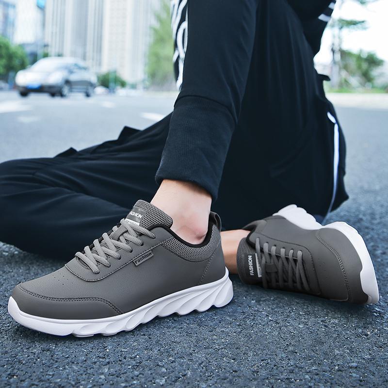 Fashion 2025 New Men's Sneakers Fashion Leather Men's Casual Shoes Outdoor Jogging Training Shoes High-Quality Comfortable Men's 47