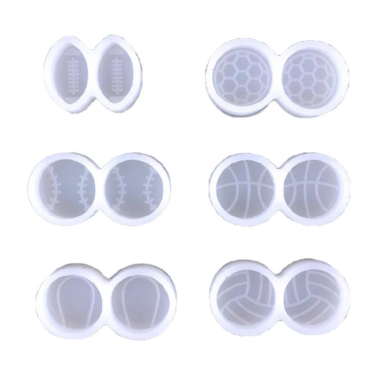 Earring Silicone Resin Mold,Ear Stud Resin Mold DIY Jewelry Casting Moulds