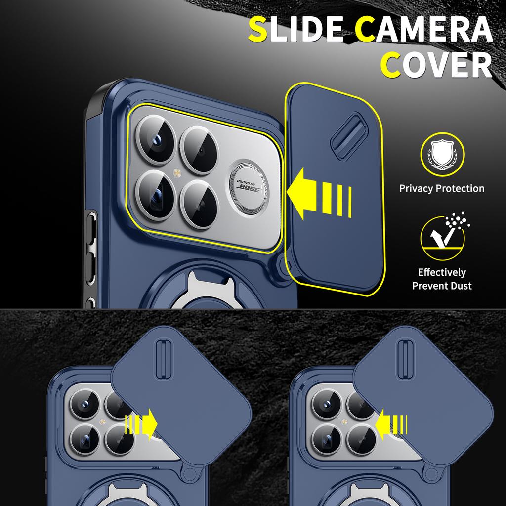 Cover Case for Xiaomi POCO F8 Ultra 5G Xiao Mi Poco F7 Pro X7 X6 Pro Pocof8 Poko Lens Protective Heavy Duty Drop Protection