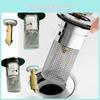 Universal Washbasin Leakproof Plug With Copper And Stainless Steel Core For Modern Sinks