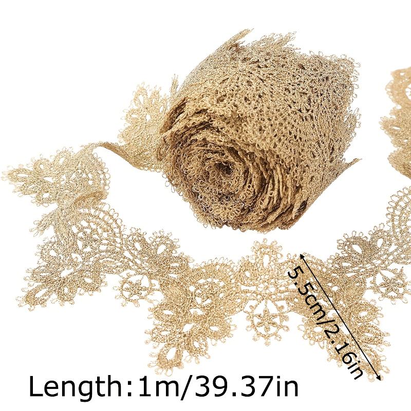 1PC DIY Curtains Flexible Skirts Soft Hair Accessories Trim Material Gift Packaging Delicate Tablecloths Lace Decorative 5.5CMx1M