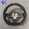 For Volkswagen Golf MK 7 7.5 GTI GTD GTE R Polo Customm RLine Sports Steering Wheel Half Leather Alcantara Multi-color