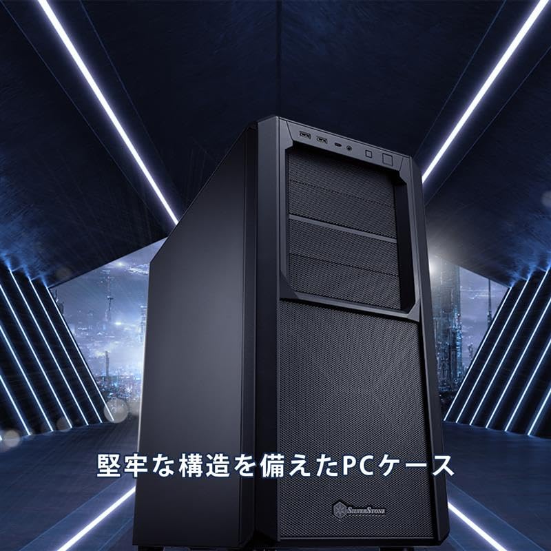 Boîtier PC SilverStone SilverStone Série SETA SETA D1 Boîtier ATX au concept minimaliste avec une grande capacité de stockage et un produit à distribution régulière