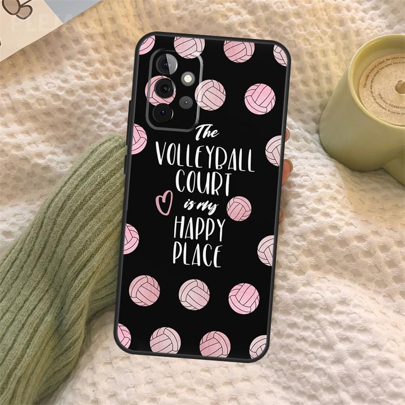 Volleyball For Samsung Galaxy A52S A33 A53 A73 A12 A22 A32 A52 A72 A21S A71 A51 A70 A50 Phone Case