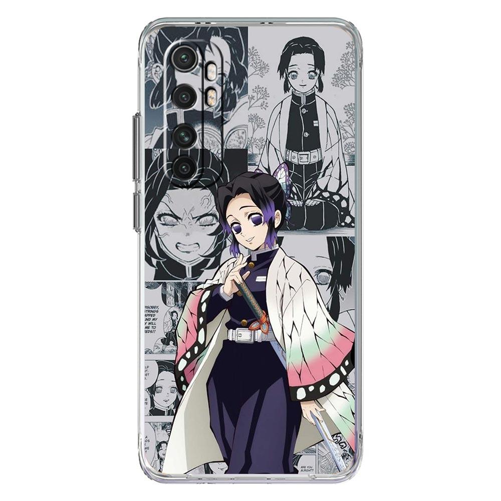 Demon Slayer Kimetsu no Yaiba Anime pentru Xiaomi Poco X3 NFC F3 M3 X4 M4 Pro 5G Husa de telefon Mi 11 Lite Ultra 11T 11X 12 11i Husa
