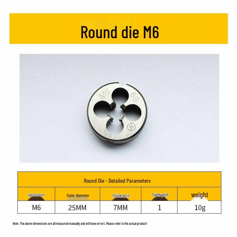 Rundgewindebohrer aus Schnellarbeitsstahl: Grobgewinde/Feingewinde M4-M10