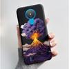 Cute Case For Nokia 1.4 / Nokia 1 / Nokia 1 Plus Capa Printing Shell Protective Cover Soft Silicone Cartoon Black Casing Fundas