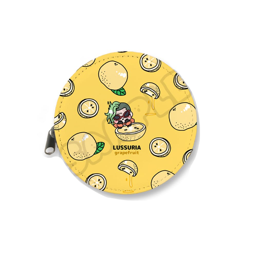 TV Anime Hitman Lussuria 3rd Edition Round Coin Case M YO "Katekyo REBORN!"