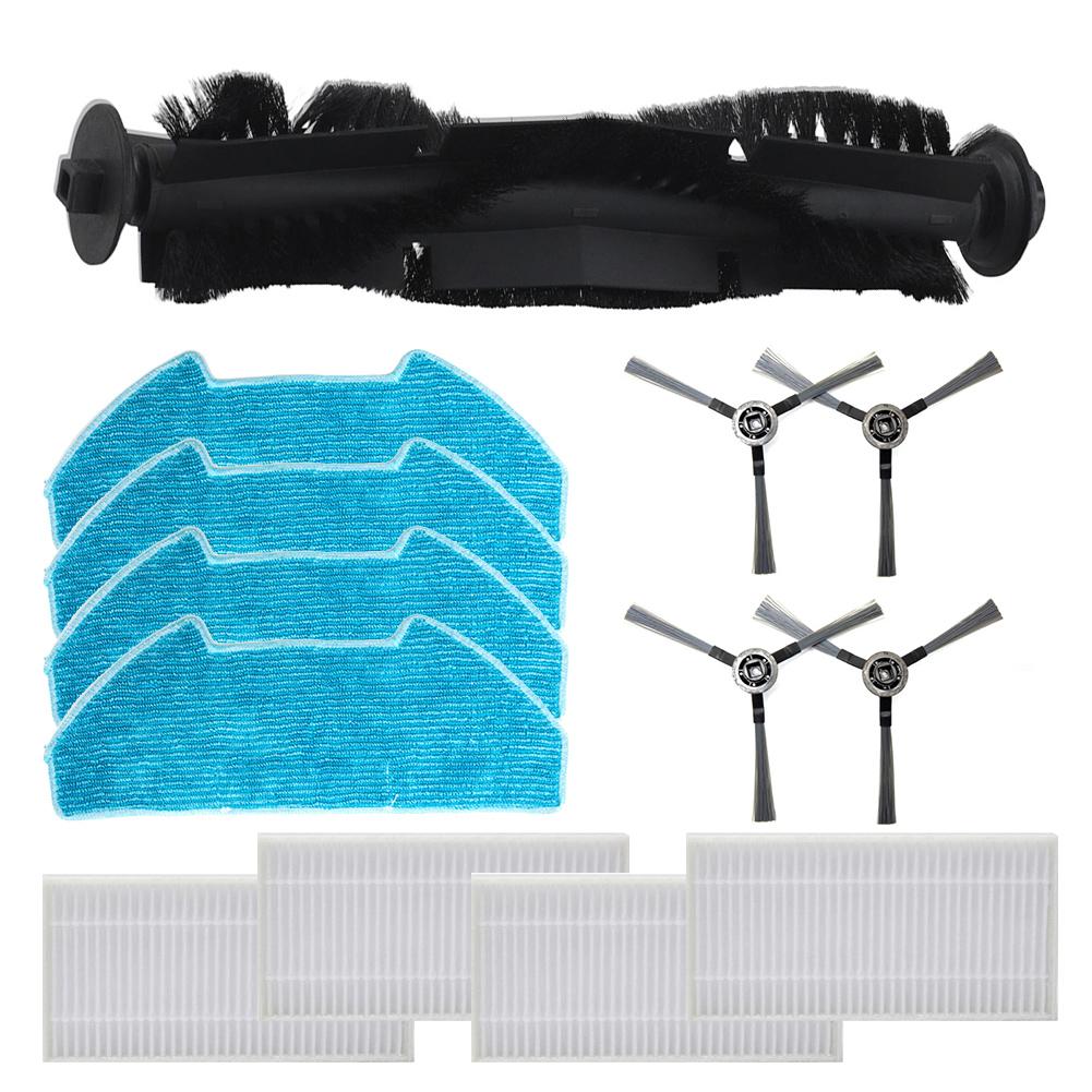 For Redkey R10 Robot Vacuum Cleaner Parts Kit Main Side Brush Filter Mop Cloth Replacement Accessories Set Home Appliance
