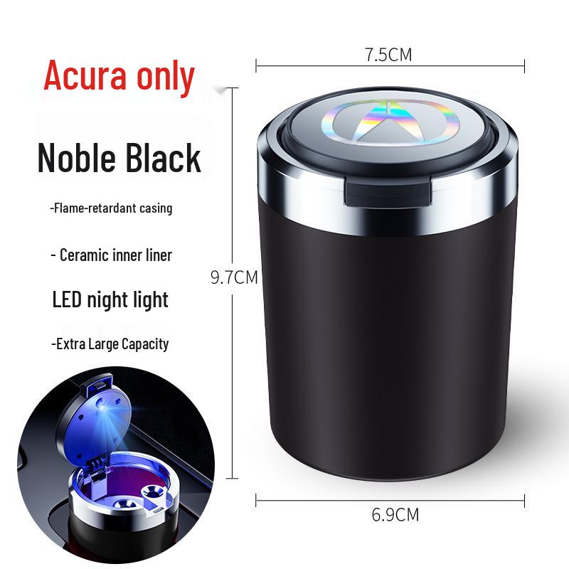 Compatible Car Ashtray for Acura RDX, CDX, TLX, MDX, TLX-L, ZDX, RLTL - Essential Car Interior Accessory.