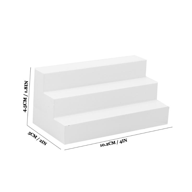 1:12 Dollhouse Miniature Simulated Doorstep Stair DIY Mini Model Toy Accessory WhiteWhite Steps