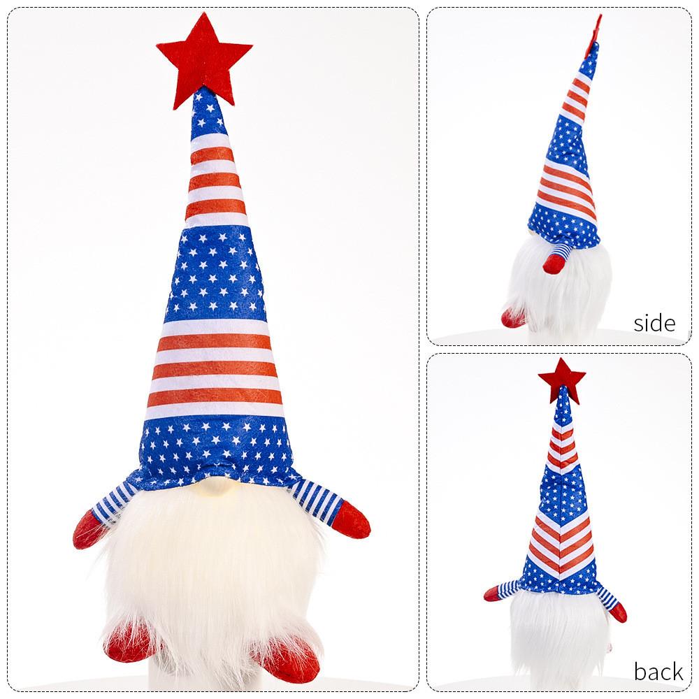 Usa Mesmerizing 2021 Independence Day Bright Faceless Doll Holiday Keepsake Children For