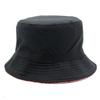 New Unisex Double-Sided Bucket Hat Women Flamingo Print Flat Brim Fisherman Cap Fashion Outdoor Hip Hop Sunshade Panama Sun Hats