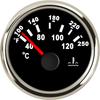 N 52mm Water Temp Gauge Temperature Meter 40-120℃ Waterproof Temp Indicator with Red Light Temperature Sensor 10~21mm Optional