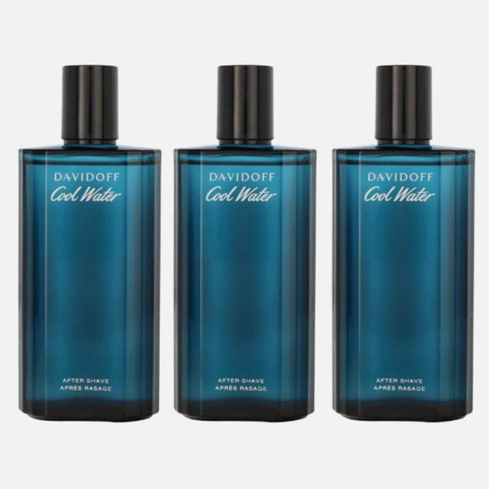 Davidoff Cool Water Aftershave 125ml x3 (3 pcs)
