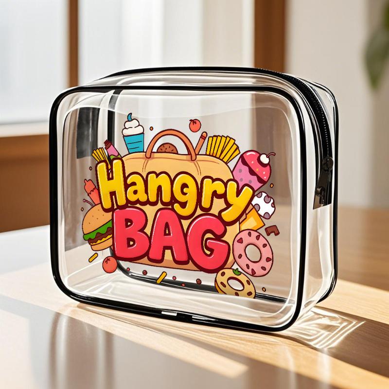 Clear PVC Cosmetic Storage Pouch