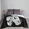 3D-Druck coole Anime Sukuna jujutsu Kaisen Decken bequem weich Flanell Herbst Manga Überwurfdecke für Sofa Reise Schlafzimmer