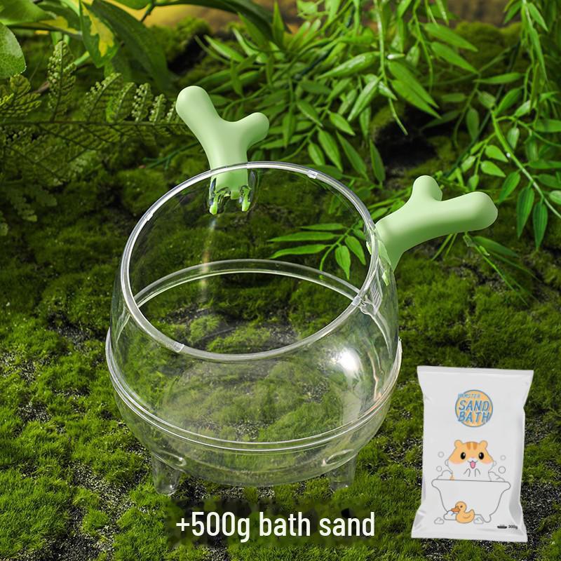 Baño y arena para hámster dos en uno