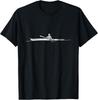 Greenland Kayak Shirt With Kayaker Paddle Distressed T-Shirt