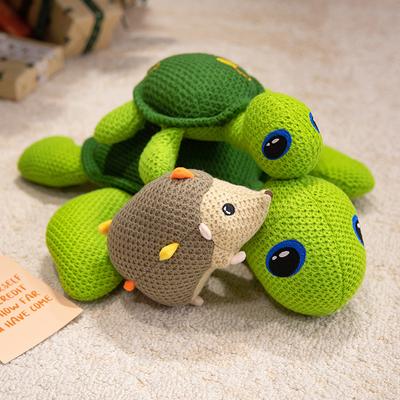 Cute Cute Wool Animal Turtle Doll Plush Toy Hedgehog Doll Children's Company Soothing Doll